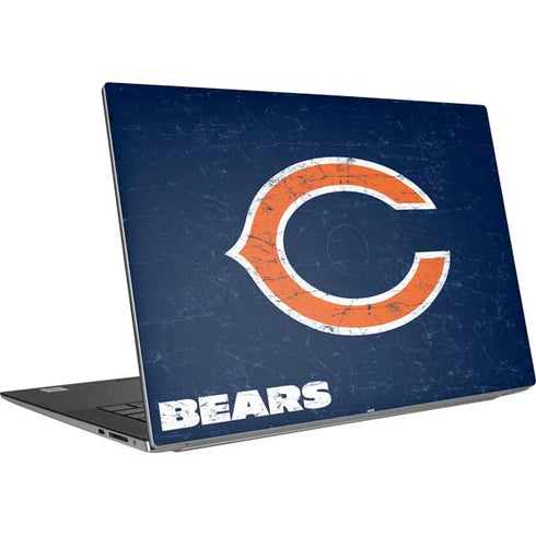 NFL Chicago Bears Distressed Dell XPS Skin